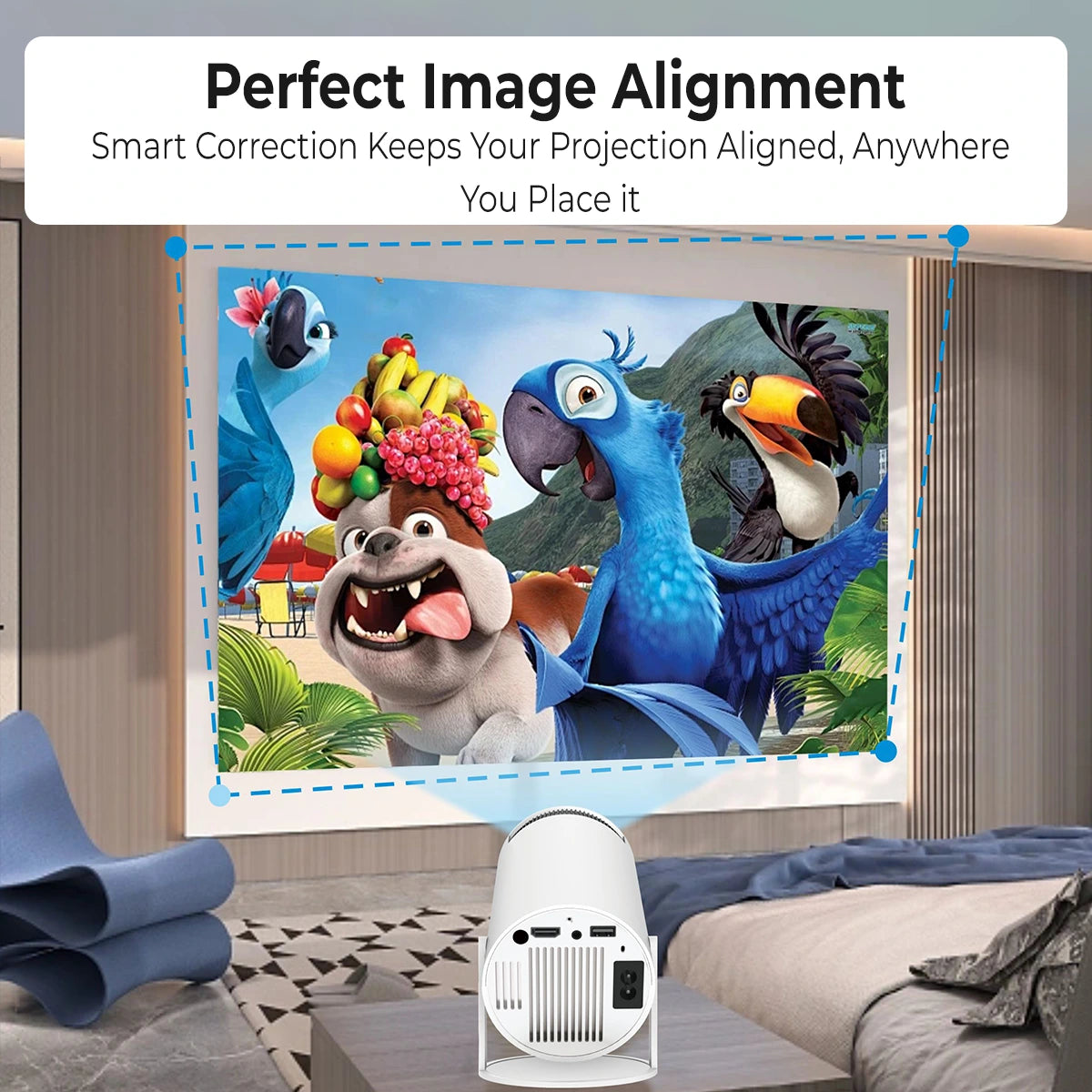 Mini Portable Projector – Big Screen Anywhere!